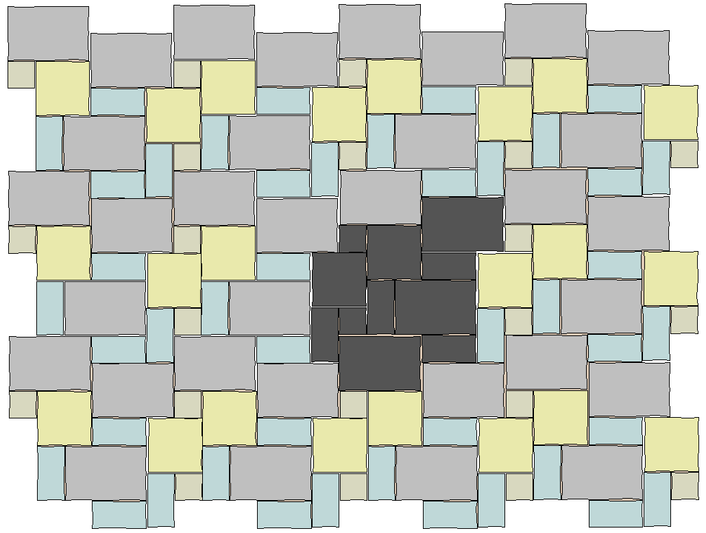 Lancashire Opus laying pattern Lancashire Opus laying pattern