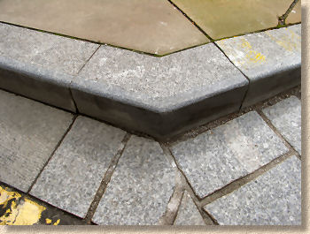 45 degree angle kerb
