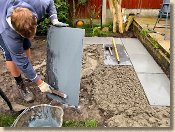 applying slurry primer applying slurry primer
