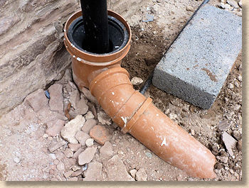 bottle gully fitted as rainwater pick-up bottle gully fitted as rainwater pick-up