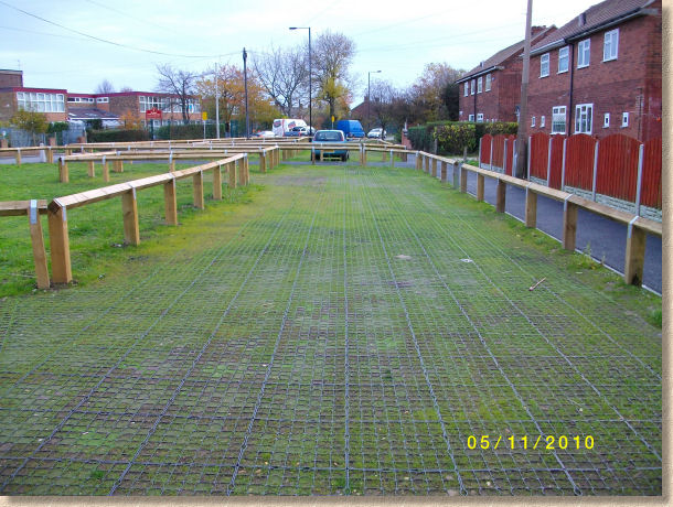 grass covered surfacing