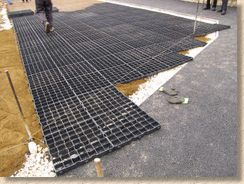 extending pavers beyond cut line