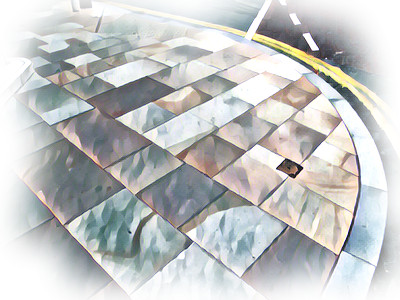 Cutting Flags and Slabs VII - Run-outs and New Town Corners Logo