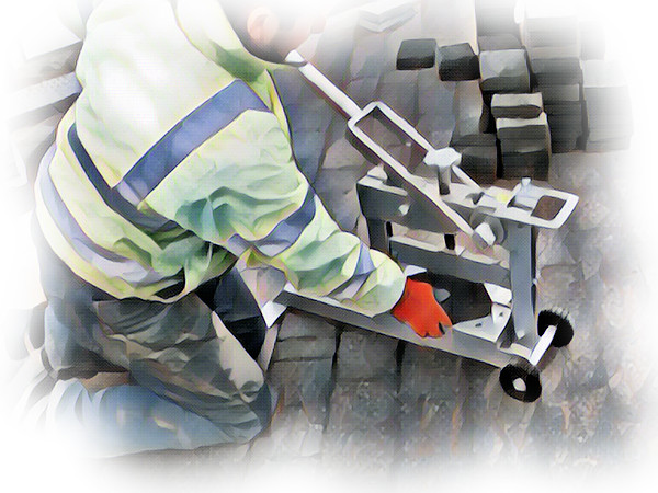 Block Paving - Cutting-in Logo
