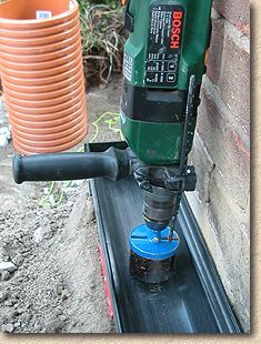 drilling outlet