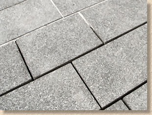 open jointed granite flags