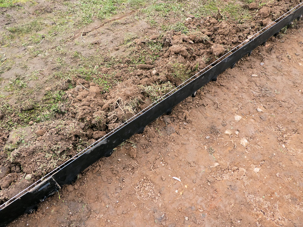 backfilled edgings