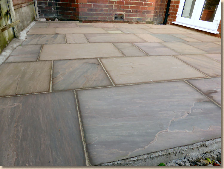 jointex pointed patio