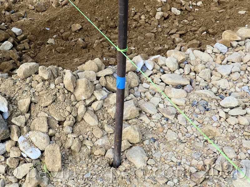 line on pin