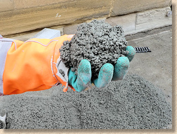 mortar slump mortar slump