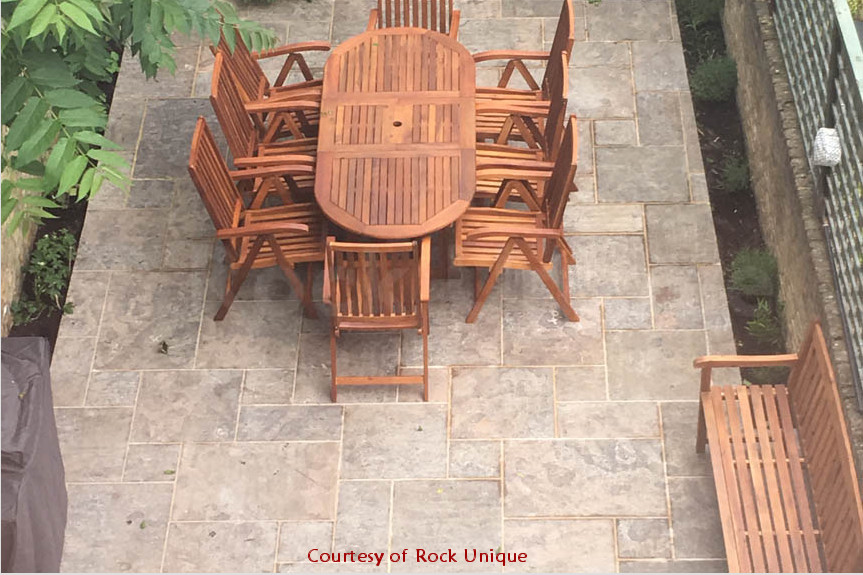 Opus pattern paving from Rock Unique Opus pattern paving from Rock Unique