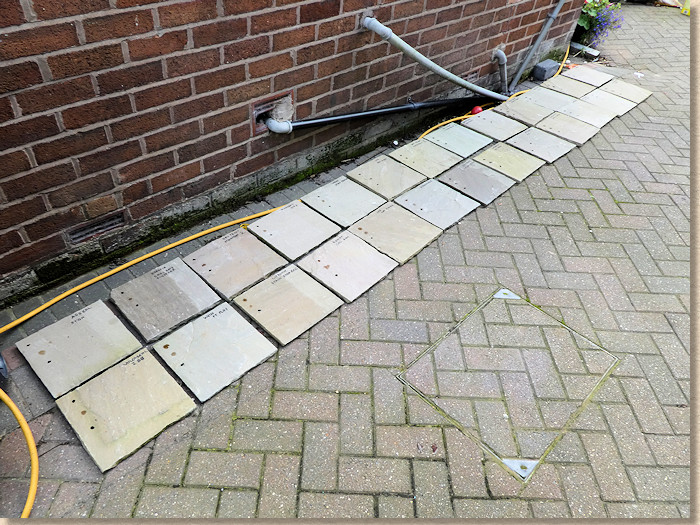 Stain testing Stain testing
