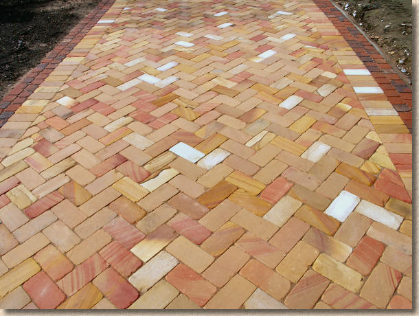 stone block paving