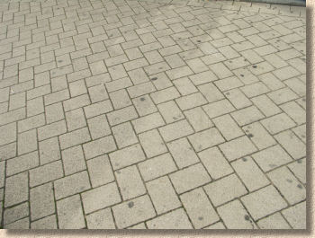 silver grey paving