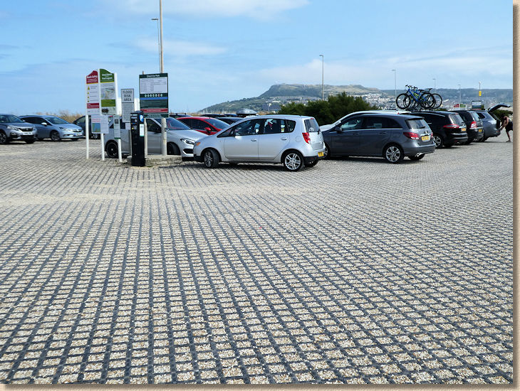 Cell Paving at Chesil Beach Cell Paving at Chesil Beach